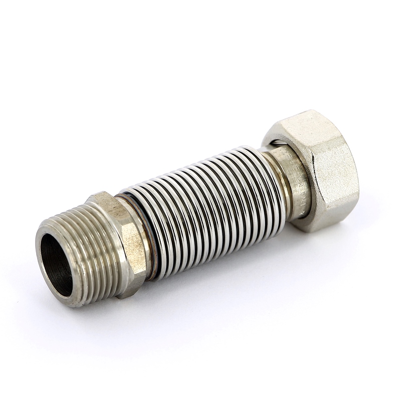 Подводка для воды НВ Flexorapid из нержавеющей стали EMMETI 3/4" 6.5-12.5см 02412620 - Вид №1