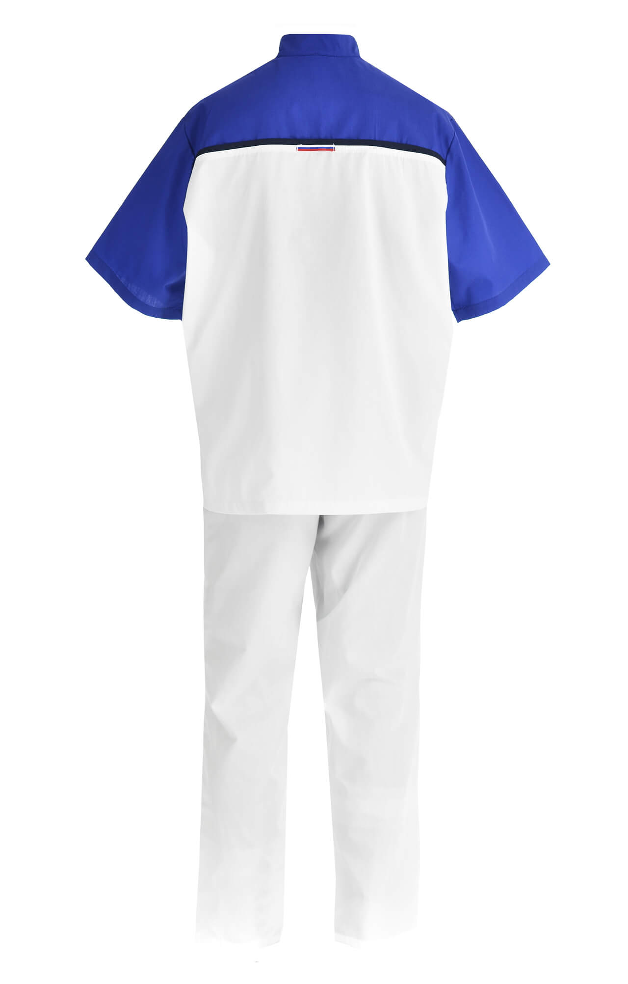 61945 Костюм "Лидер" белый василек  Медицинская одежда  размер 48-50/182-188 Спецодежда  - Вид №3