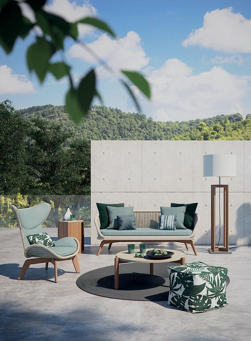 Atmosphera 2-местный садовый диван из акриловой ткани Ludo Lu.dv - Вид №4