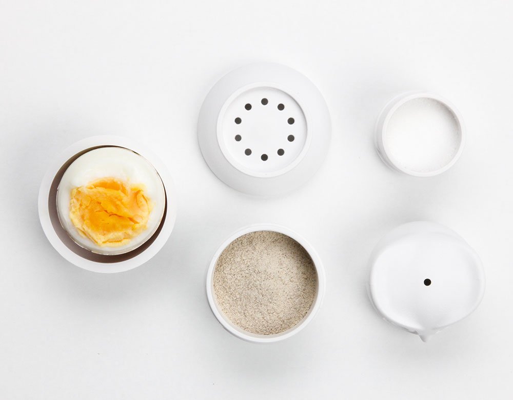 Набор для завтрака morning owl белый QUALY ДИЗАЙНЕРСКИЕ 252898 Белый  - Вид №2