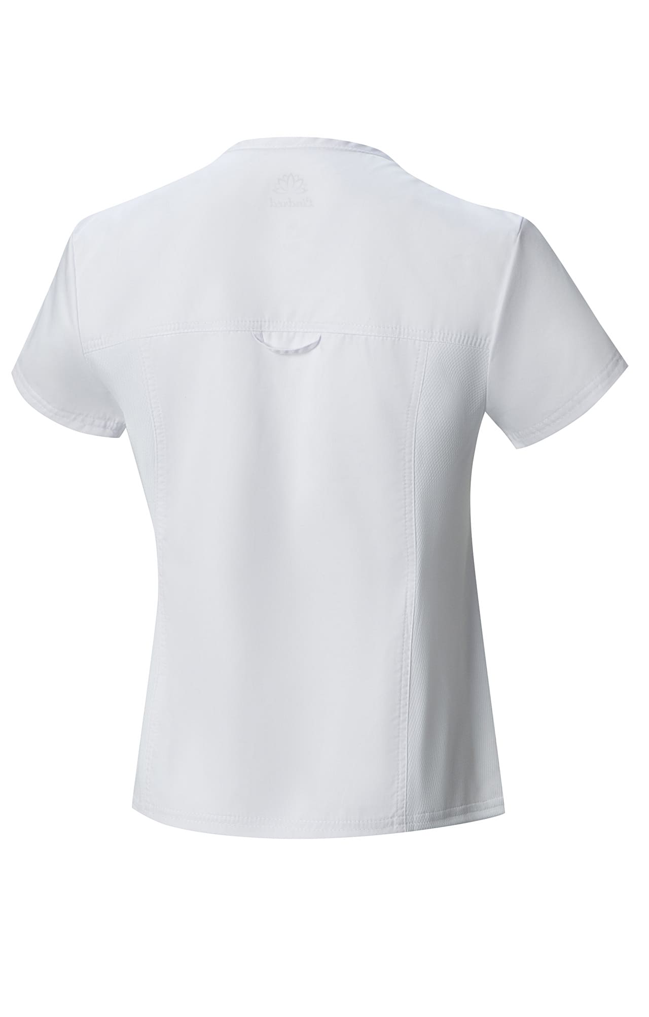 67981 Блузка женская WHITE (белый) GVENN  Медицинская одежда  размер 48 (L)  - Вид №1