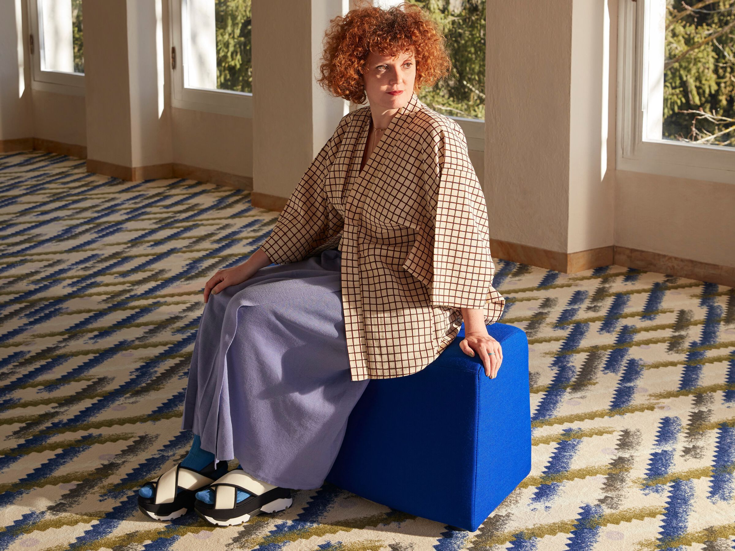 Перерабатываемый нейлоновый ковер Radici CHROMA ARCH-00139585 - Вид №1