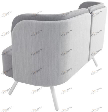 Sesta Мягкий диван из ткани Blog sun-id-1461657