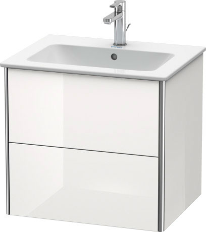 XS417109191 Тумбочка подвесная XSquare #XS4171 610 x 478 мм Серо-коричневый декор Duravit - Вид №2
