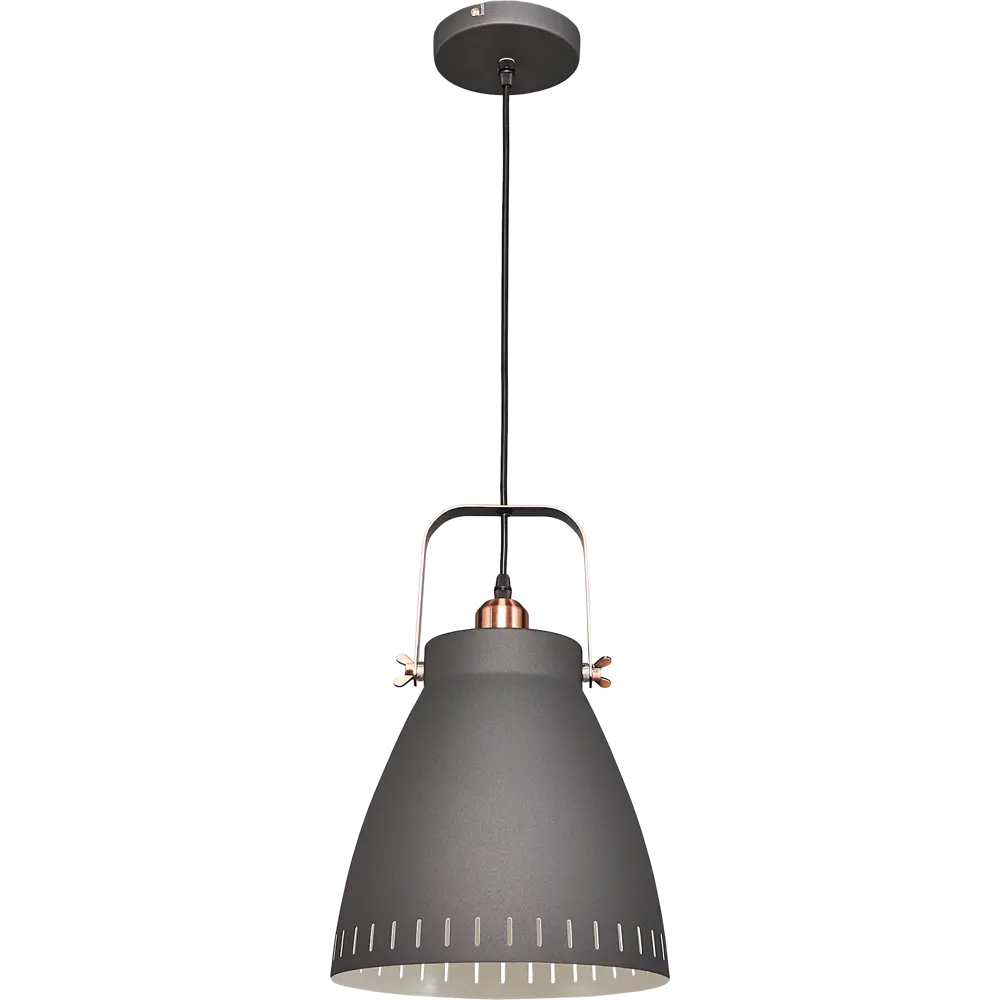Светильник подвесной New York PL-428L, 1xE27x60 Вт, 3 м², цвет чёрный CAMELION STLM-2016971