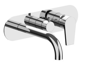 ABS однорычажный встраиваемый смеситель для ванны с переключателем