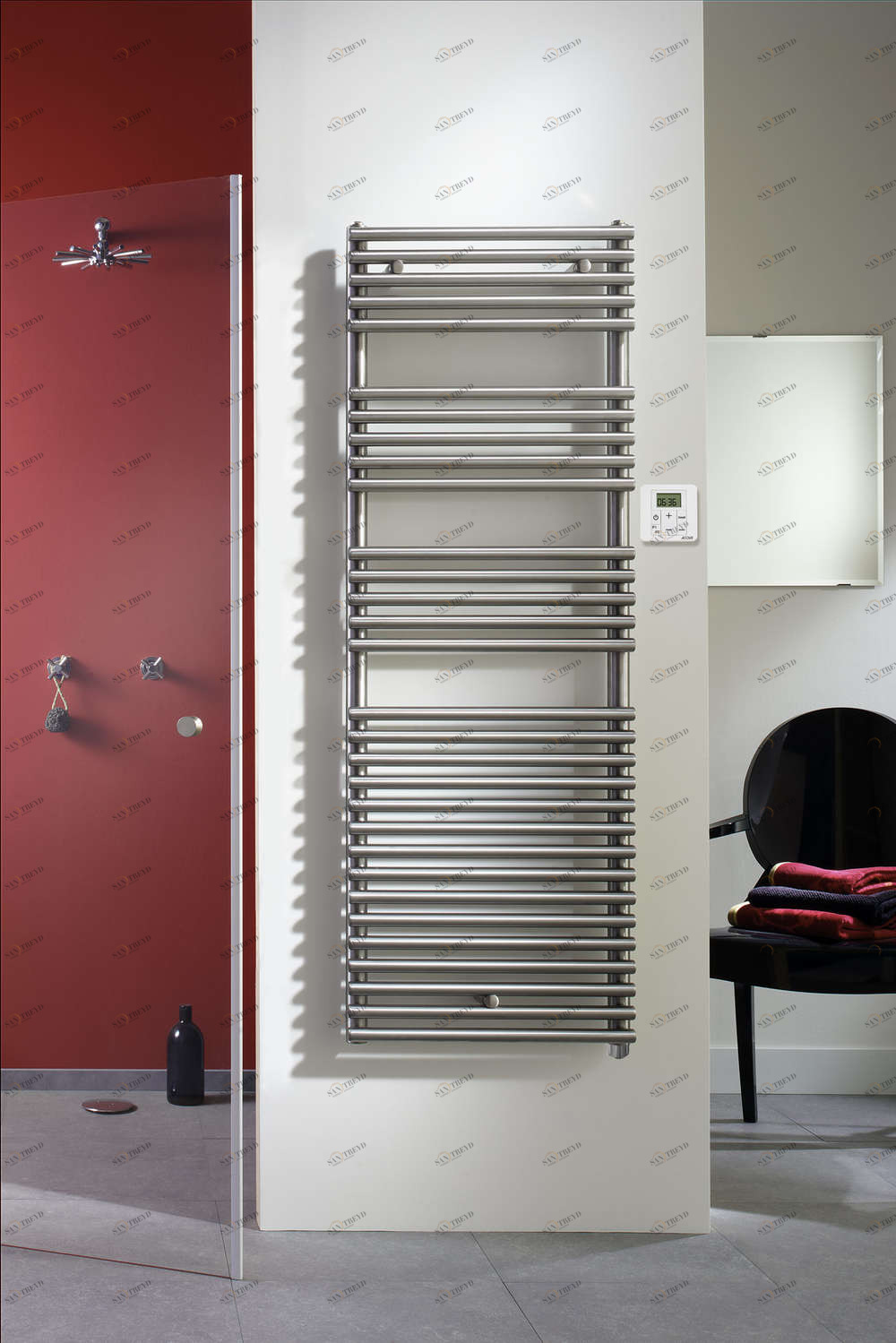 Электрический радиатор TLNI-075-050/GF Cala Inox Acova 1786 