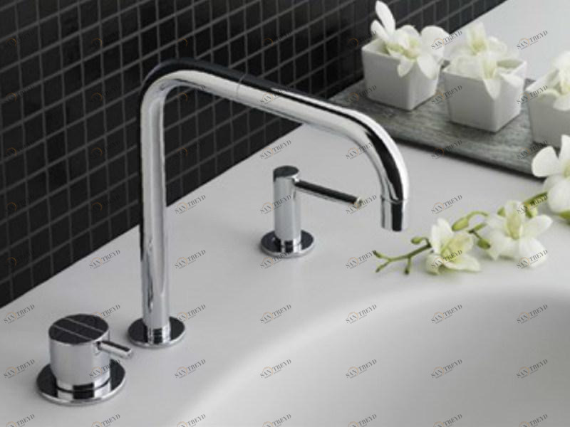 VOLA Смеситель для раковины на 3 отверстия sun-id-1355773