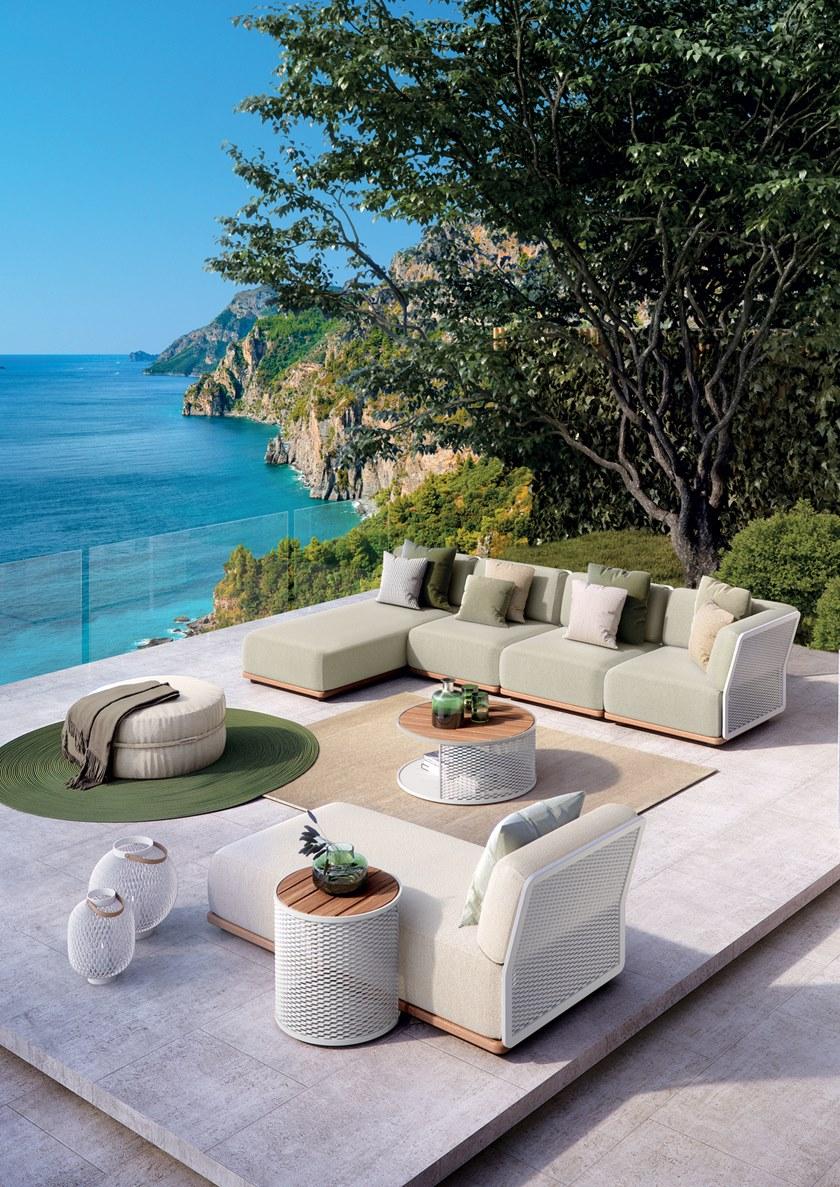 Atmosphera Угловое садовое кресло из ткани Switch Sc.pa - Вид №7