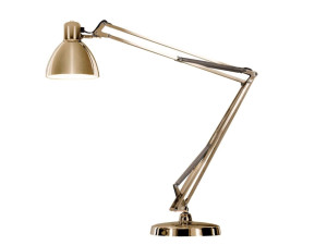 Регулируемая металлическая настольная лампа