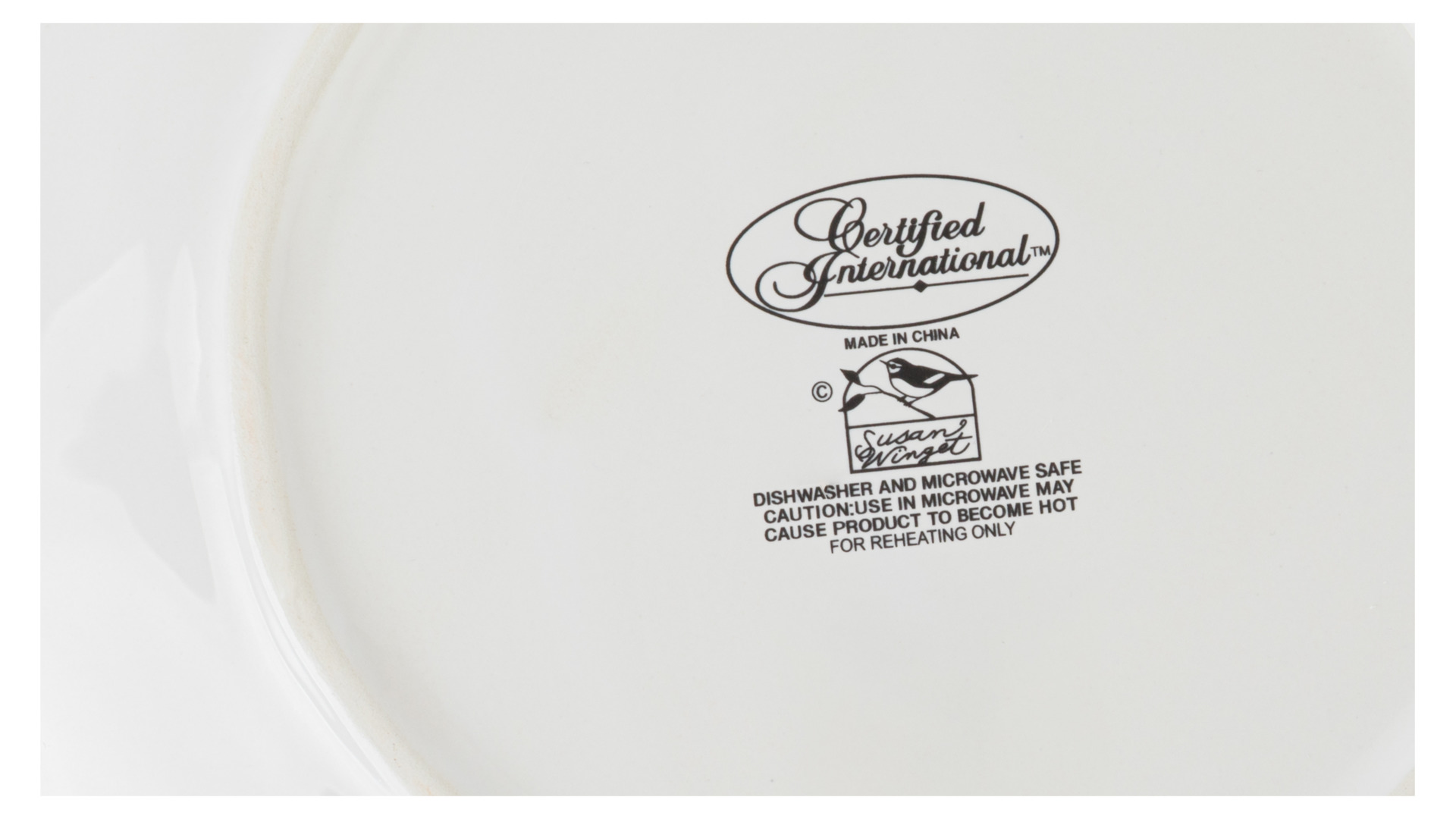 10672176 Certified International Тарелка закусочная Certified Int. Пчелки. Bee kind 21см, керамика Керамика  - Вид №1