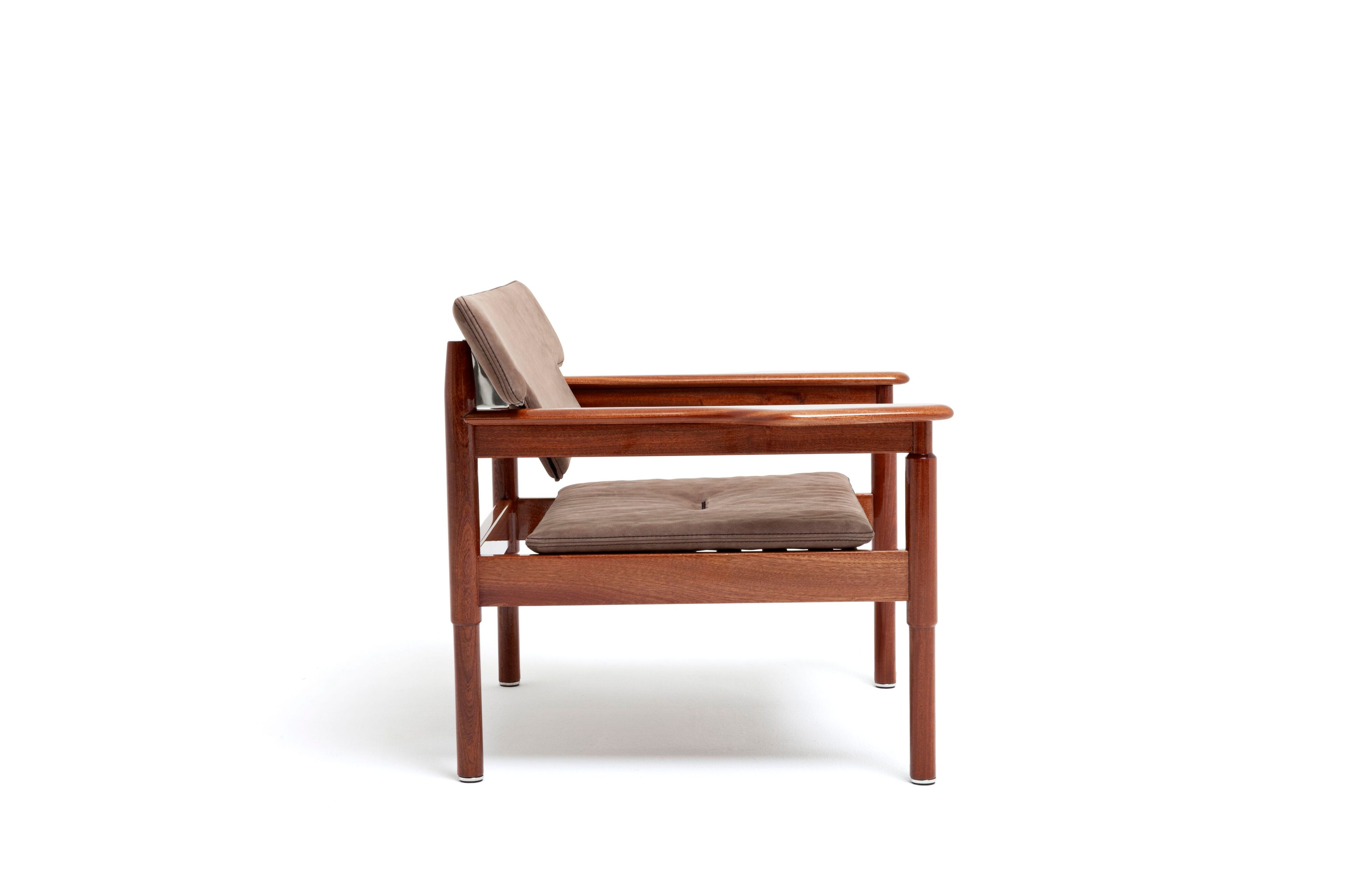 Кожаное садовое кресло с подлокотниками Exteta Vieste ARCH-00065293 - Вид №2