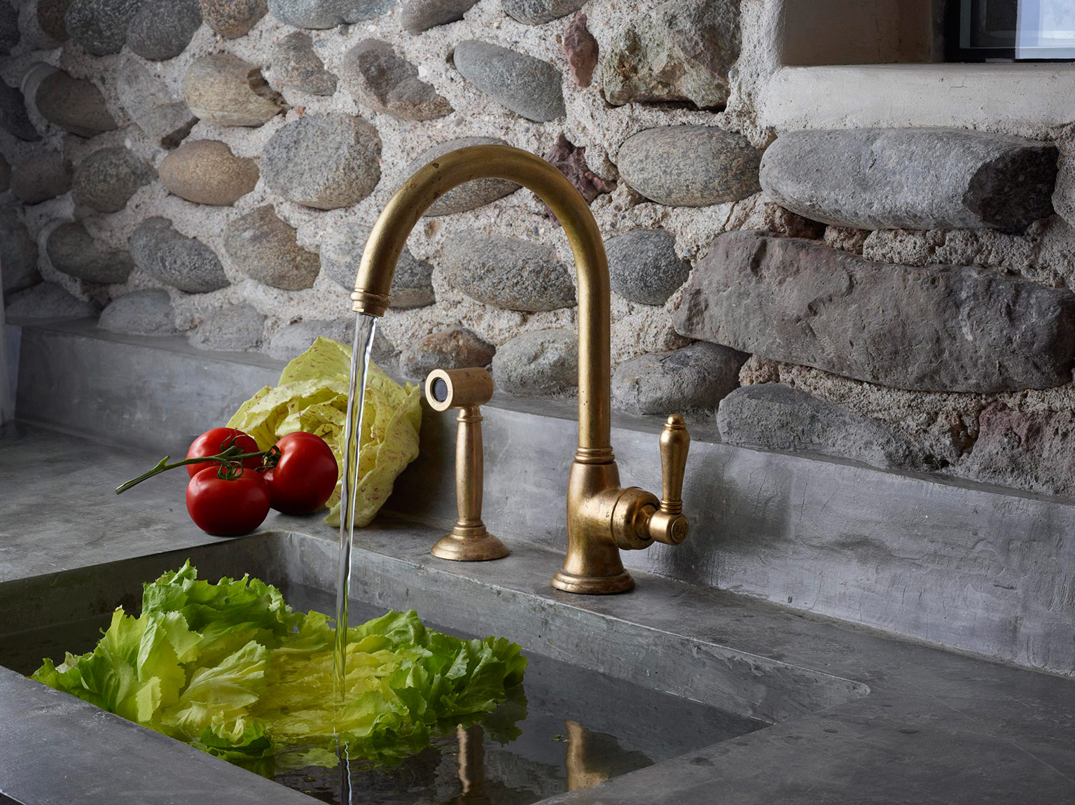 1459 ** 18 Смеситель для мойки настенный Nicolazzi Series Classic  - Вид №6