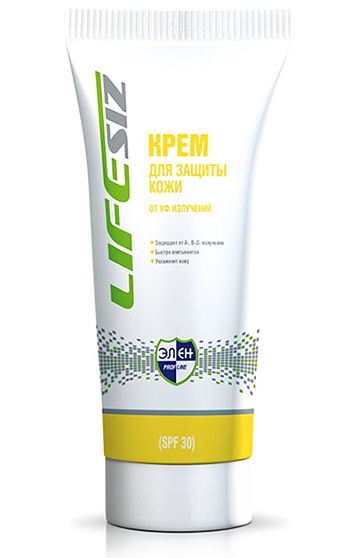 5026640 Крем для защиты от УФ излучения SPF 30 комбинированного действия "Элен" 100 мл  Средства защиты рук  размер Спецодежда 