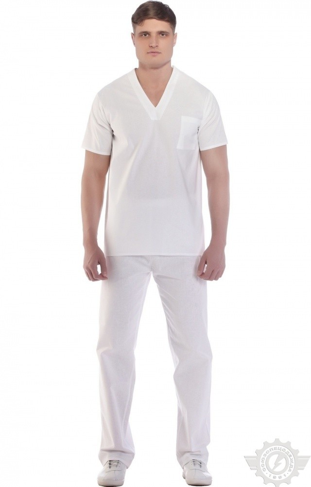 66034 Куртка пекаря  Повар  размер 48-50/170-176 Спецодежда  - Вид №3