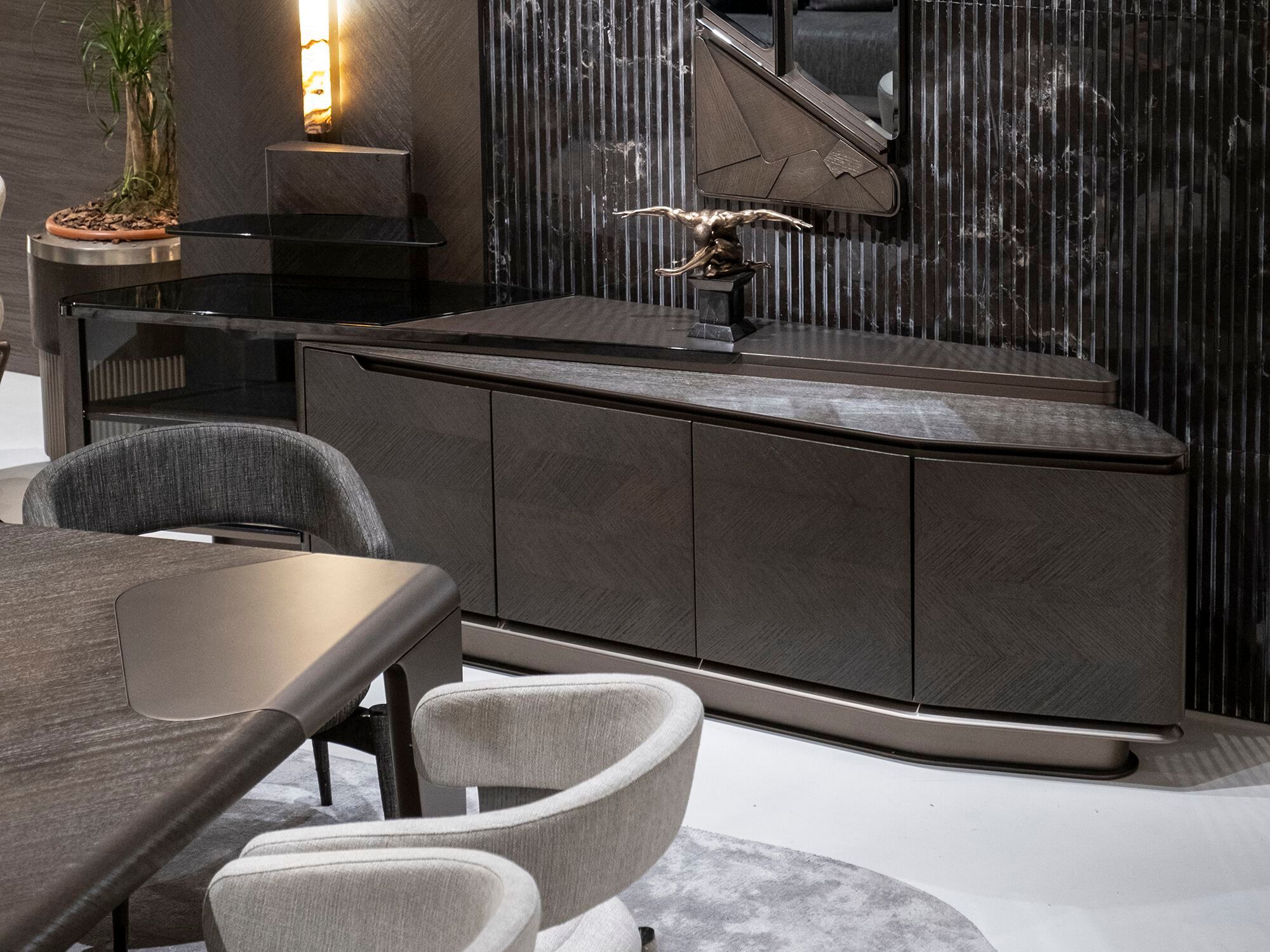 Деревянный шкаф с распашными дверями Zebrano Gioia ARCH-00050697 - Вид №4