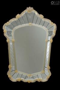 1676 ORIGINALMURANOGLASS Венецианское зеркало Венесиана Конте - муранское зеркало  см
