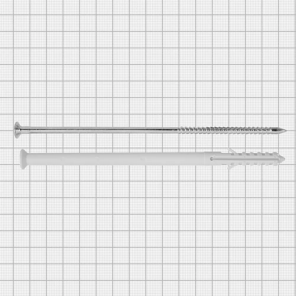 Дюбель-гвоздь потайной Sormat нейлон 8x160 мм 4 шт STLM-2024264 - Вид №4