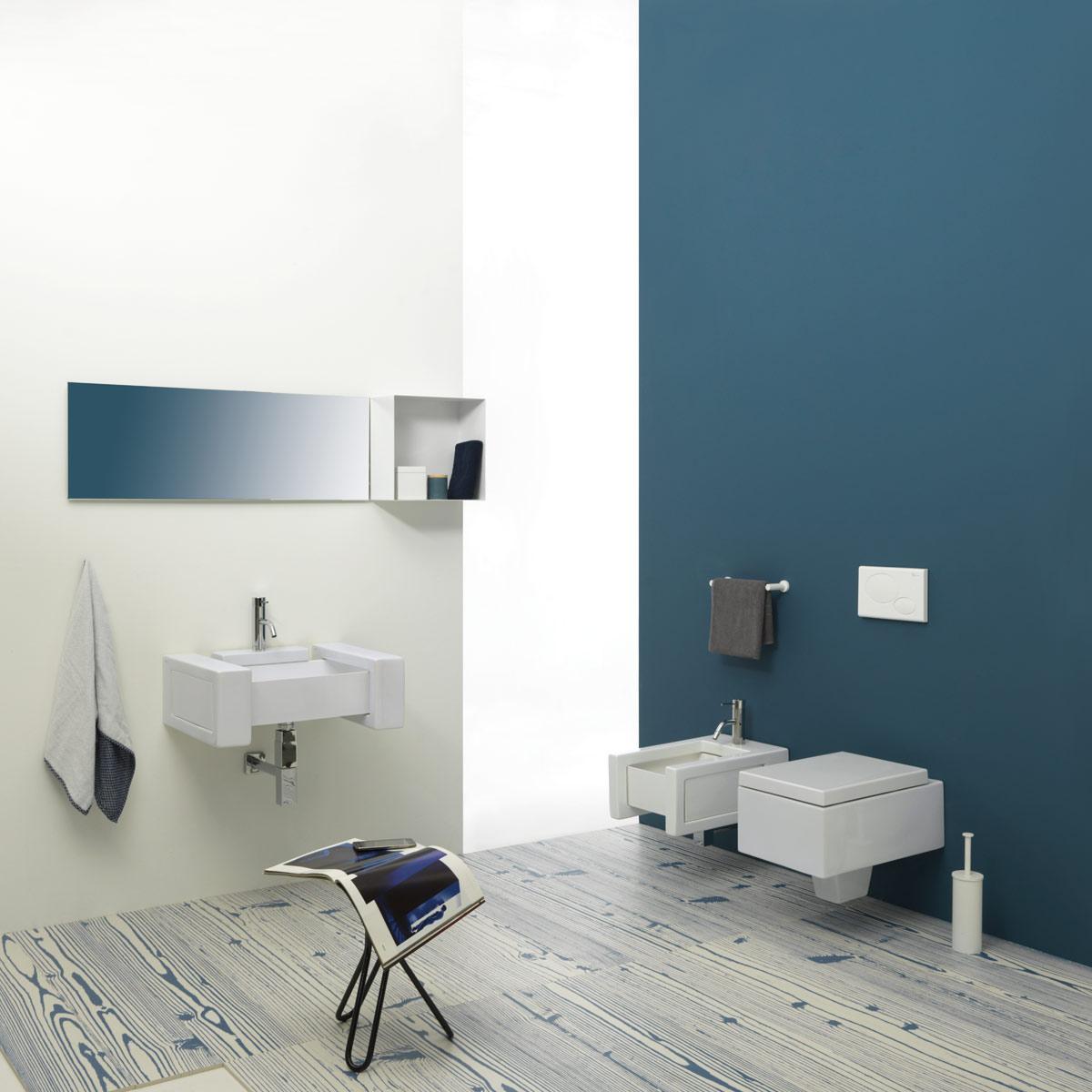 BXLA802 Накладная раковина на столешницу GSG CERAMIC BOX - Вид №3