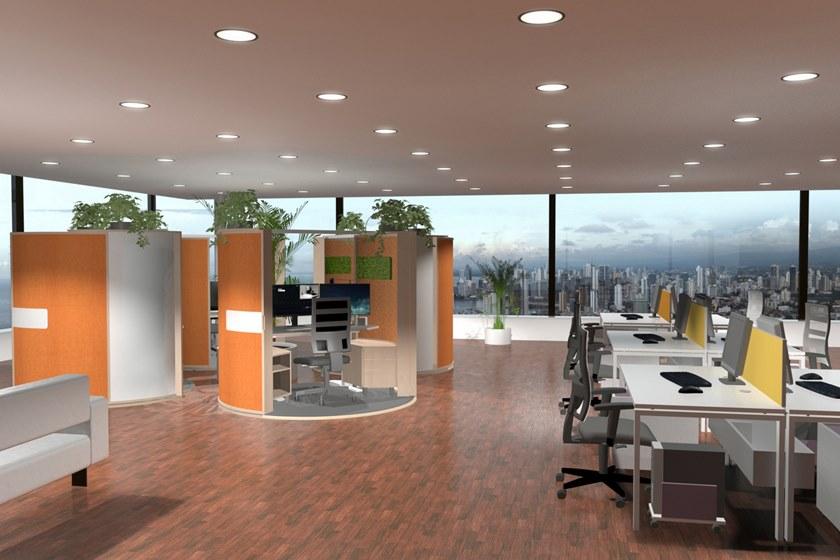 Dizzconcept Рабочее место / офисный остров Officeshell sun-id-1434618 - Вид №2