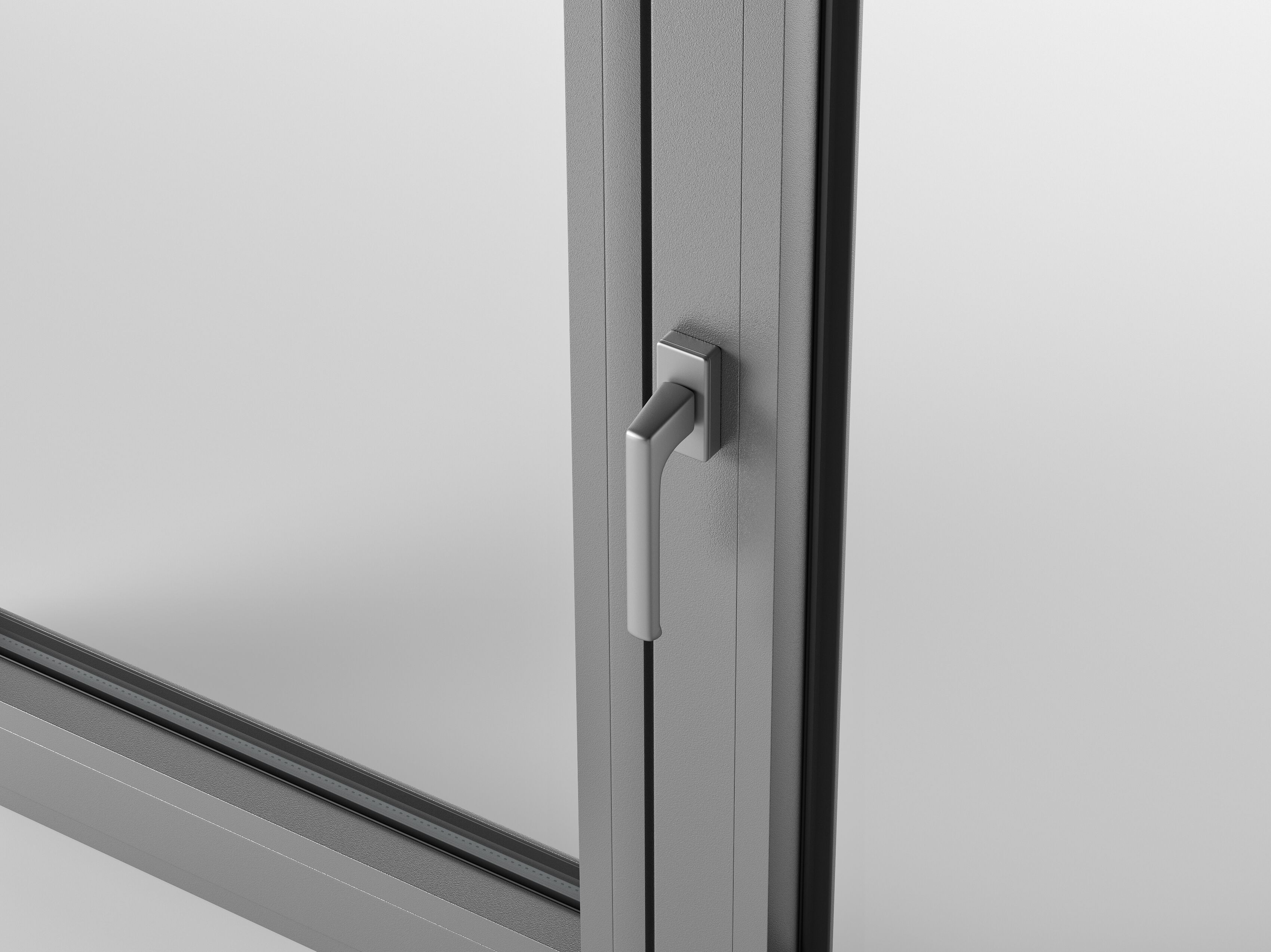 Алюминиевая створчатая дверь-окно WnD ECOFUTURAL ARCH-00147101 - Вид №1