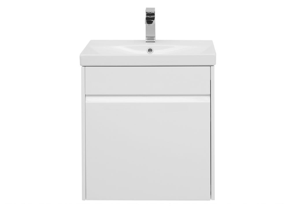 Тумба под раковину Aquanet Палермо 60 белый sun-id-275423 - Вид №2