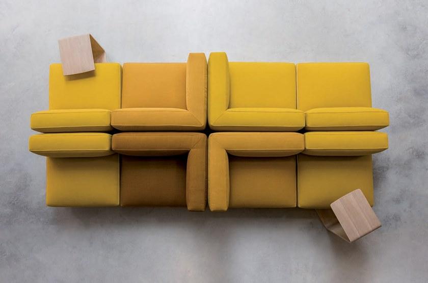 Andreu World Сервиз стол из дуба Arc table Me5486 - Вид №11