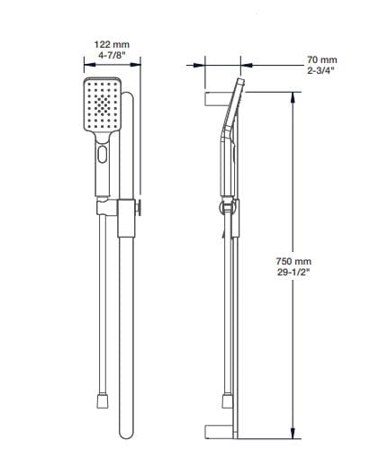 Термостатический набор для душа с душем BARIL Accent B56 ARCH-00112271 - Вид №4