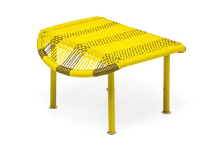 Подставка для ног из полиэтиленовой проволоки ручной работы