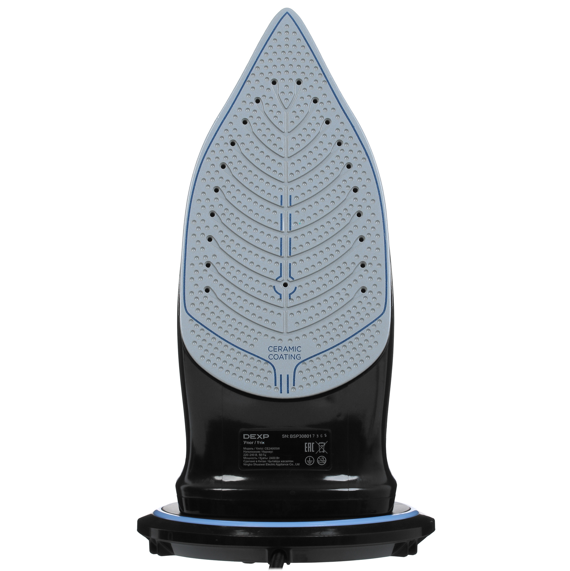 5400140 Утюг DEXP CE2400SW синий STDN-0086191 - Вид №3