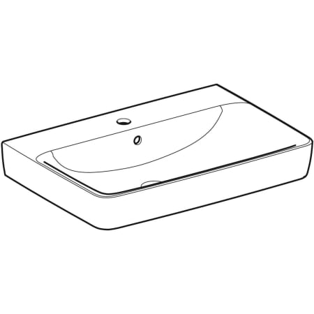 501.722.00.1 Накладная раковина Geberit Renova Plan Geberit  - Вид №17