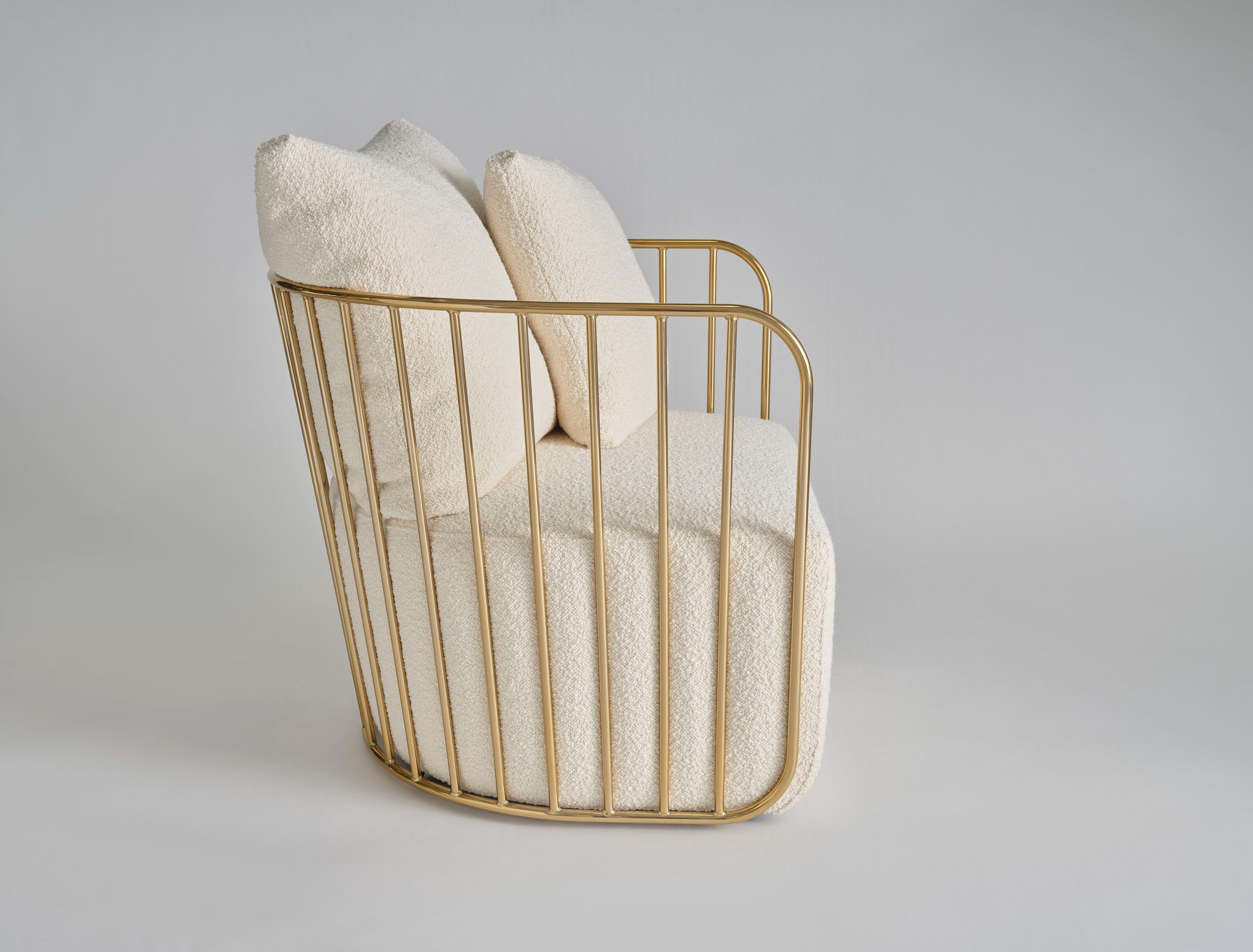 Тканевое кресло с подлокотниками Phase Design Bride'S Veil ARCH-00152355 - Вид №2