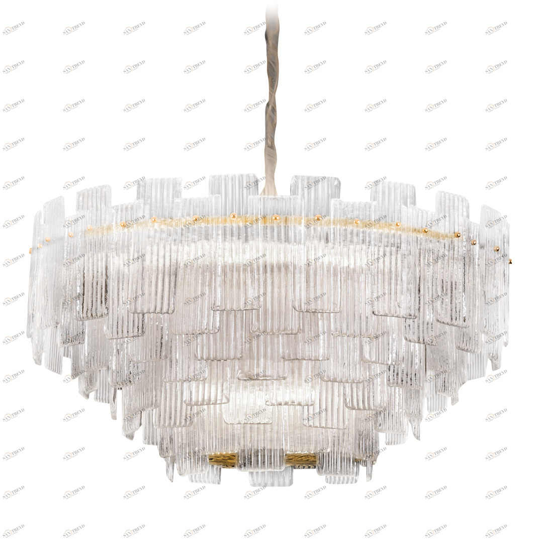 Подвесной светильник 8113 L9 от Delight Collection DELIGHT COLLECTION ДИЗАЙНЕРСКИЕ 243936 Прозрачный;золото 