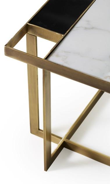 MARIONI Низкий квадратный журнальный столик Gary 02860 - Вид №2