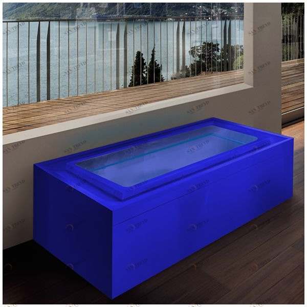 Бассейн Gruppo Treesse Fusion 220 SPA-V8620-SI напольный прямоугольный синий Fusion SPA SPAV8620SI