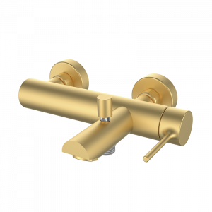 47224477 PREMIUM Матовый Золотой смеситель ванна-душ Матовое Золото GRB MIXERS