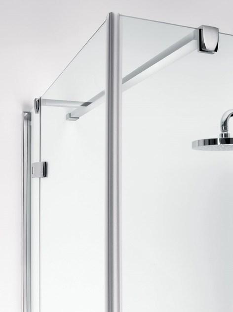 INDA® Душевая кабина из стекла с распашными дверцами и неподвижным элементом Praia design sun-id-1468995 - Вид №1