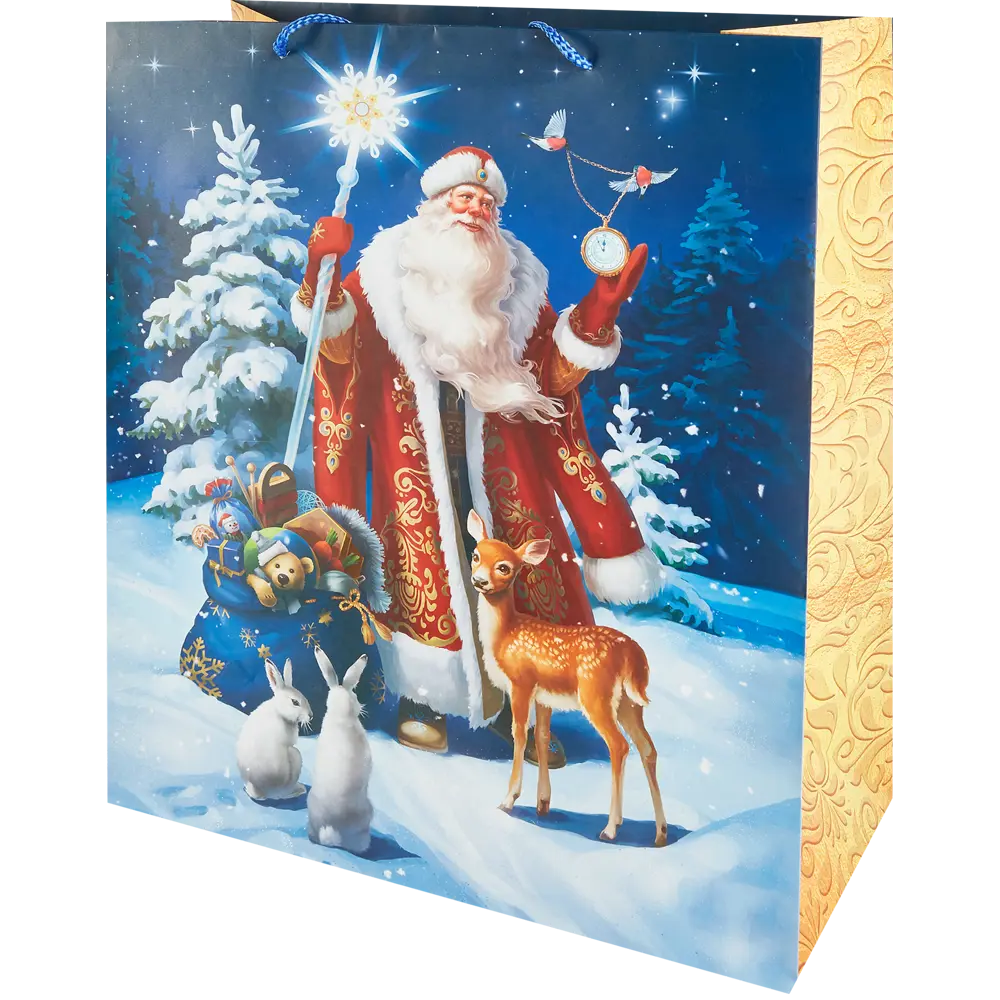 Пакет новогодний Феникс-Презент бумажный 89773 40.6x48.9 см 85148898 STLM-2151849 Santreyd 