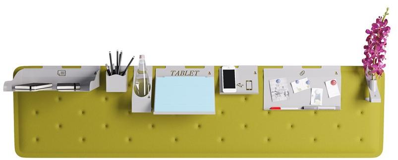 Steelbox by Metalway Металлическая панель для панели Zen Deskpmob - Вид №2