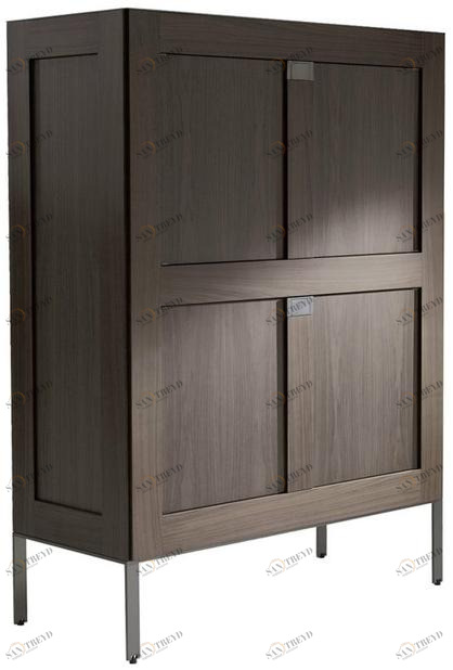 Maxalto Буфет из массива дерева с распашными дверцами Eracle sun-id-1365045