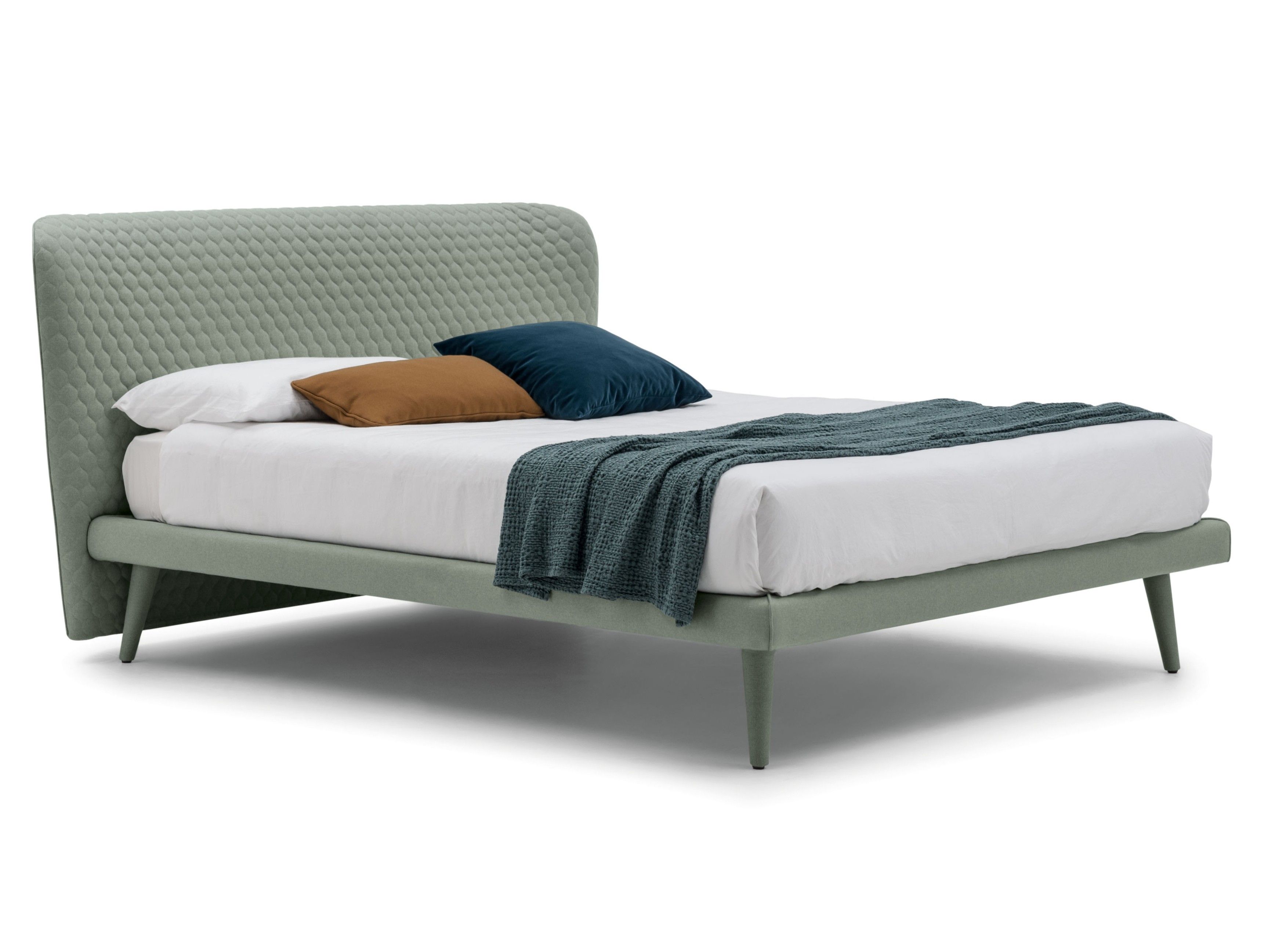 Двуспальная кровать из ткани Bolzan Corolle ARCH-00024236