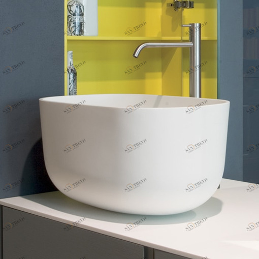 COVO46 Накладная раковина на столешницу  овальная Antoniolupi 