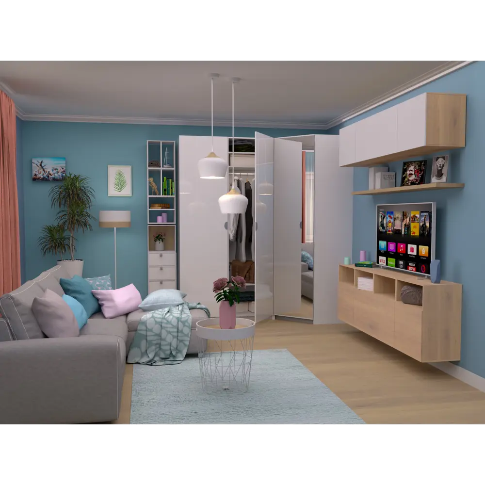 Плинтус напольный TPlast МДФ белый 10,5 см - элегантное завершение интерьера 18253591 STLM-0010116 - Вид №7