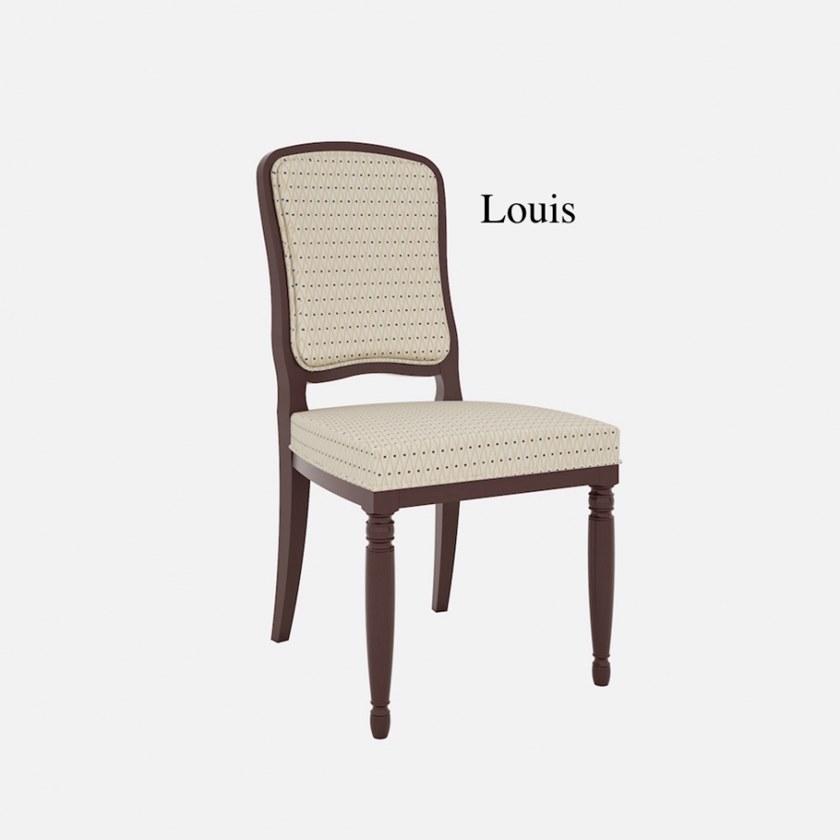 SELVA Стул из бука с обивкой  1614  - Вид №2