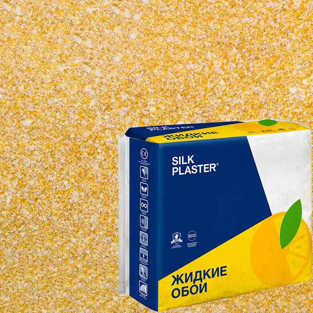 Жидкие обои Silk Plaster Absolute А221 1.05 кг цвет золотисто-бежевый STLM-2009990