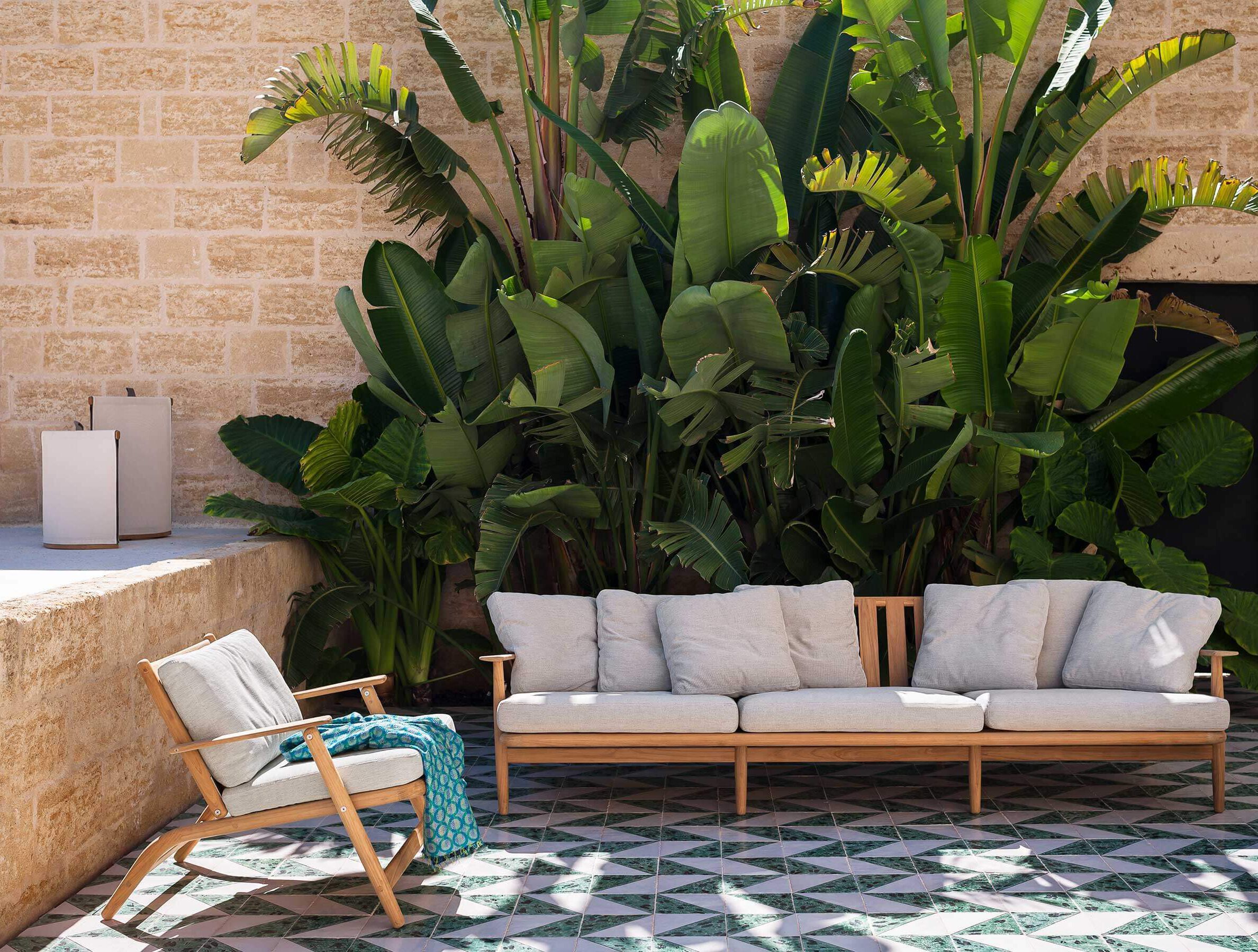 3-местный ТИК садовый диван RODA Levante ARCH-00060950 - Вид №1