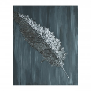 2000983227973 Картина "Портрет неизвестного пера", 90х60 LINIE DESIGN