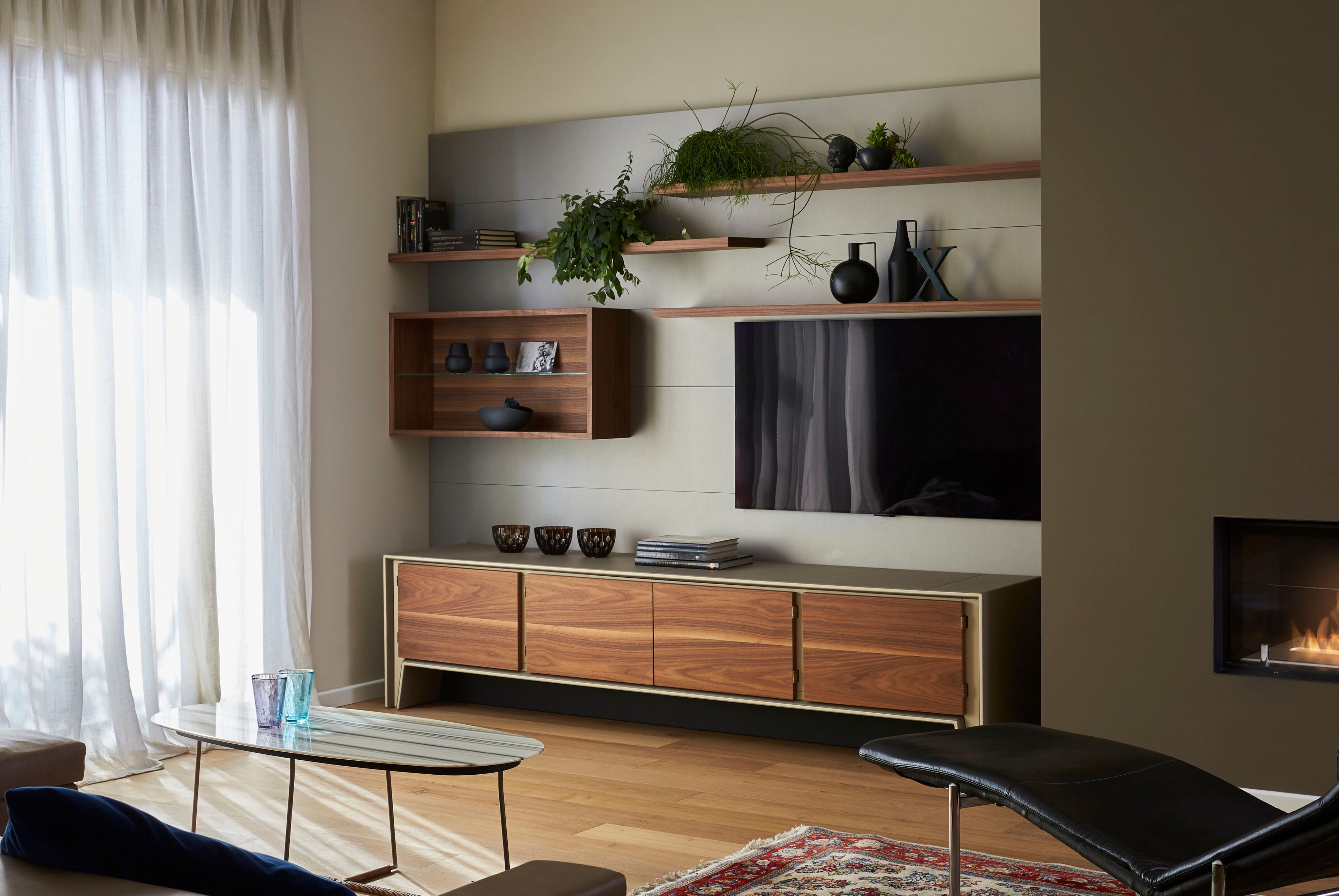 Деревянный шкаф с кожаной обивкой Casa Covre Лидо ARCH-00067071 - Вид №3