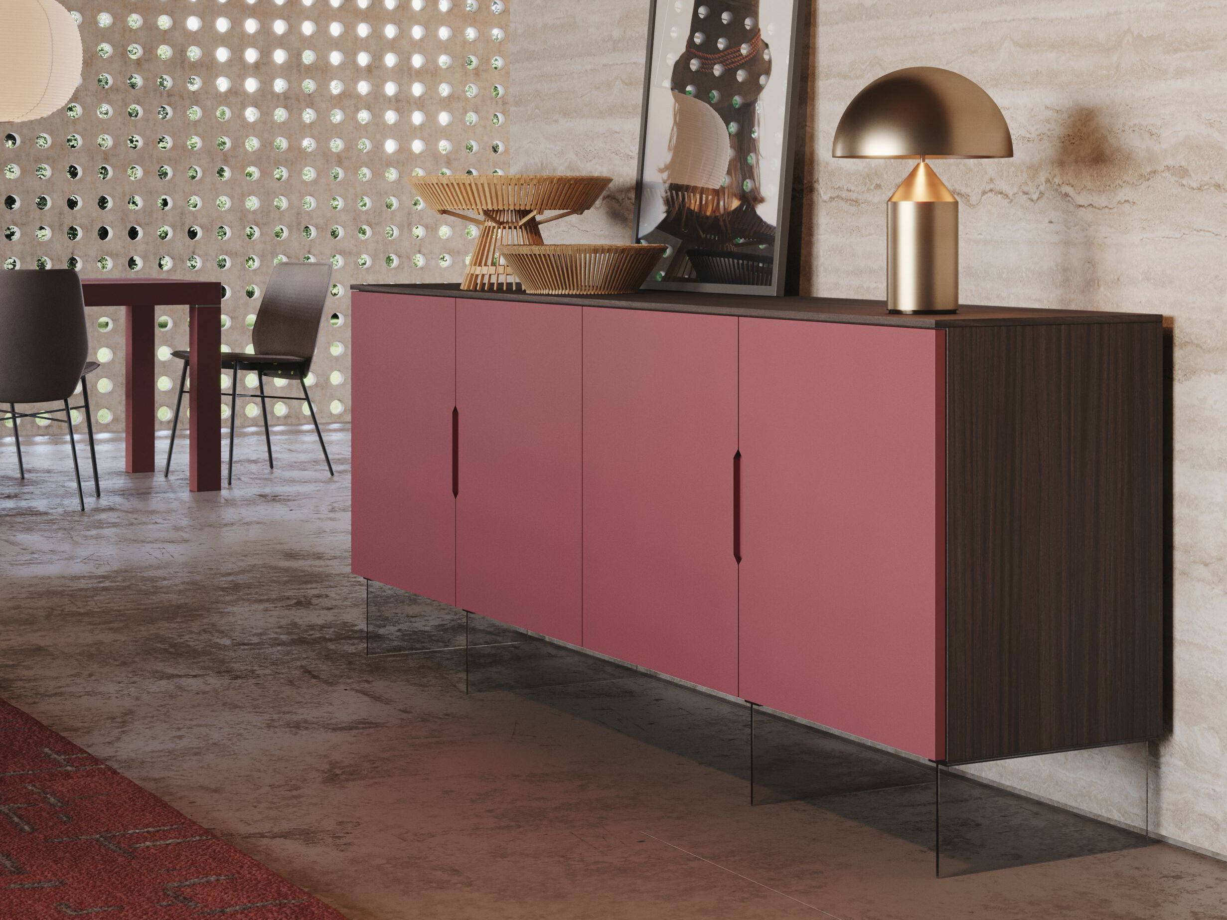 Оборудованная стена / книжный шкаф Giessegi день за днем ARCH-00145652 - Вид №3