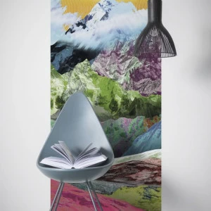 6017A-VD1-Mountain-Top-Panel Фотообои Komar Infinity 2.5х1 м